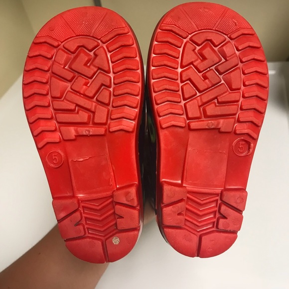 Space/Rocket Ship Rain Boots Toddler Size 5 - Picture 2 of 8